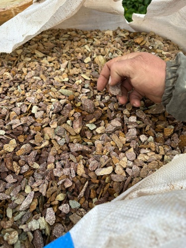 Златолит персиковый декоративная каменная крошка купить в Республике Татарстан