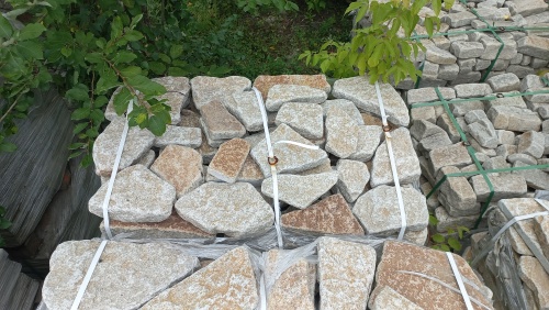 Гранитный плитняк галтованный для парковки купить в Республике Татарстан