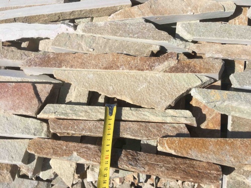 Горбушка златолит золотистый для облицовки купить в Республике Татарстан