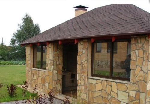 Плитняк златолит жёлтый для фасада 1,5-3 см купить в Республике Татарстан