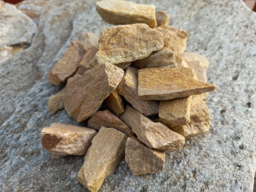 Златолит жёлтый декоративная каменная крошка купить в Республике Татарстан