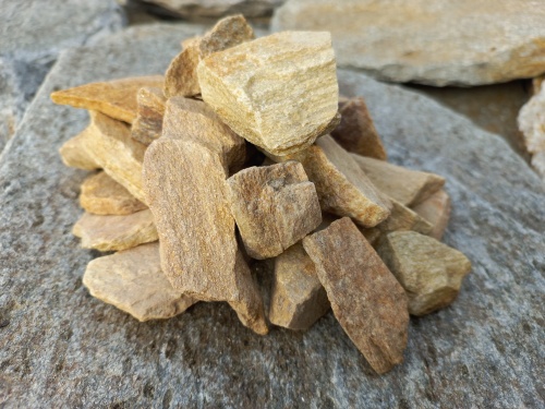 Златолит жёлтый декоративная каменная крошка купить в Республике Татарстан