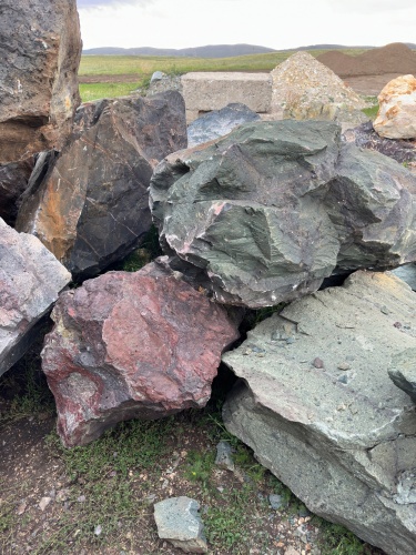 Камни для ландшафтного дизайна зелёные 10-60 килограмм купить в Республике Татарстан