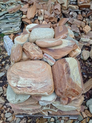 Златолит жёлтый, жёлто-зелёный глыбки и валуны для ланшафтного дизайна купить в Республике Татарстан