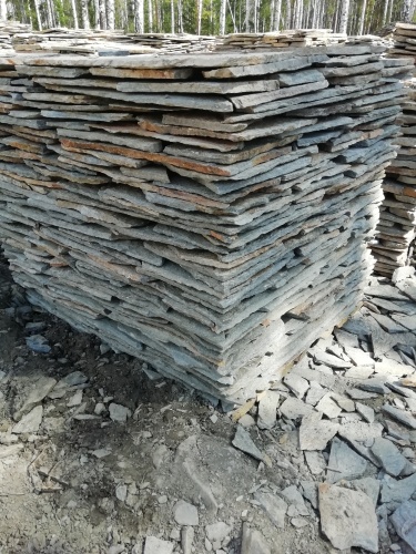 Плитняк златолит Уральский для цоколя, отмостки купить в Республике Татарстан