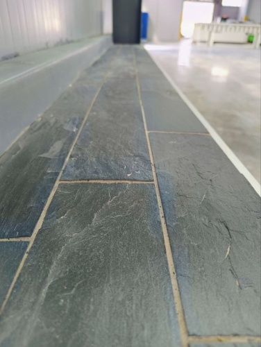 Плитка чёрная из натурального камня фасадная 30 см * 5 см, толщина 7 мм -30 мм купить в Республике Татарстан