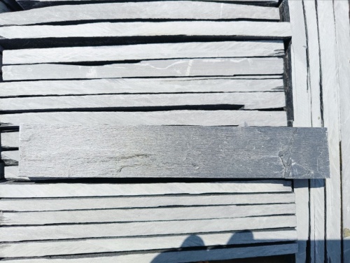 Плитка чёрная из натурального камня фасадная 30 см * 5 см, толщина 7 мм -30 мм купить в Республике Татарстан