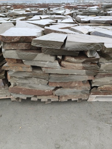 Плитняк песчаник серо-зелёный для мощения 60-65 мм купить в Республике Татарстан